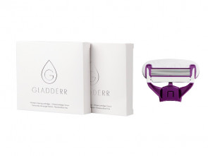 8 Shaving Cartridges Body Violet/White